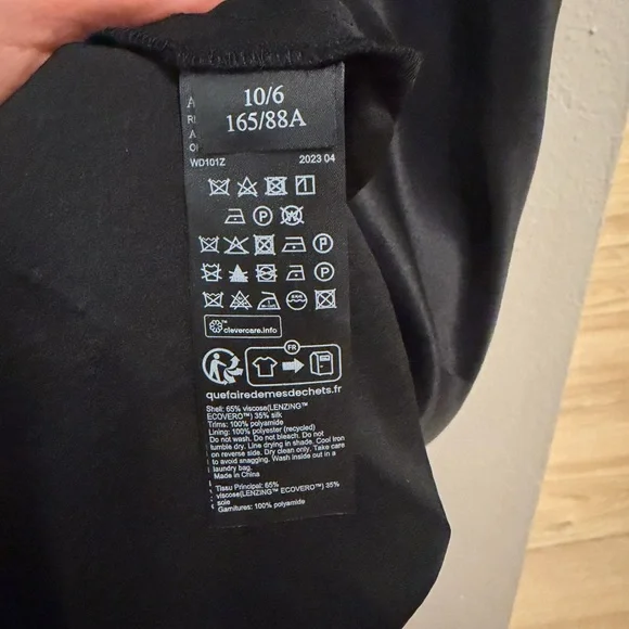 AllSaints Ophelia Slip Dress Silk Blend - Picture 10 of 10